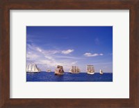 Tall Ships Race in Nova Scotia Fine Art Print