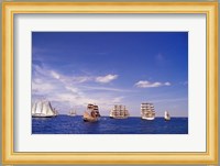 Tall Ships Race in Nova Scotia Fine Art Print