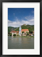 Castle on Danube River Fine Art Print