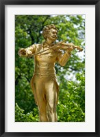 Stadtpark Johann Strauss Monument Fine Art Print