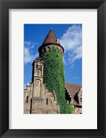 Ivy-Covered Medieval Tower Fine Art Print