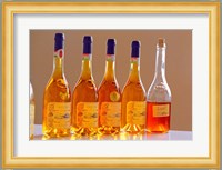 Bottles of Disznoko Winery, Tokaj, Hungary Fine Art Print