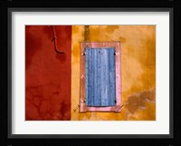Roussillon Blue Shutters Fine Art Print