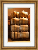 Oak Barrels, Maison Giraud-Hemart Fine Art Print