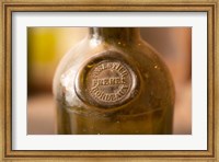 Antique Wine Bottle with Molded Seal Fine Art Print
