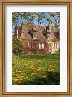 Main Farmhouse in Traditional Dordogne Style Fine Art Print