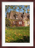 Main Farmhouse in Traditional Dordogne Style Fine Art Print