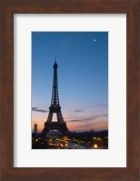 Eiffel Tower and Trocadero Square, Paris, France Fine Art Print