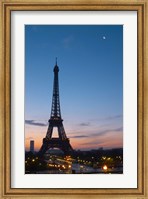 Eiffel Tower and Trocadero Square, Paris, France Fine Art Print