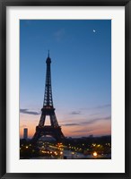 Eiffel Tower and Trocadero Square, Paris, France Fine Art Print