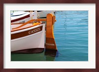 Traditional Boat with Wooden Rudder Fine Art Print