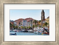 View of Harbour with Fishing and Leisure Boats Fine Art Print