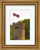 Tower in Vineyard at Chateau Cos d'Estournel, France Fine Art Print
