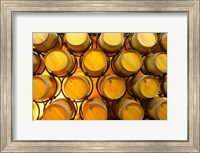 Oak Barriques Winery, Chateau Thieuley, France Fine Art Print