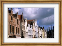 Buildings in Bruges, Belgium Fine Art Print