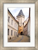 Old Town Buildings in Tabor, Czech Republic Fine Art Print