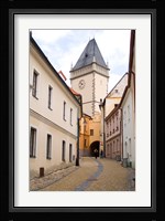 Old Town Buildings in Tabor, Czech Republic Fine Art Print