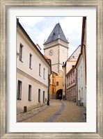 Old Town Buildings in Tabor, Czech Republic Fine Art Print