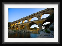Sunrise Scenic of a Provence Region Town, France Fine Art Print
