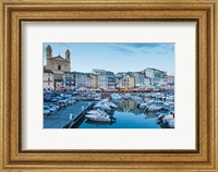Bastia Port at Dusk Fine Art Print