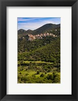Town View of Belgodere Fine Art Print