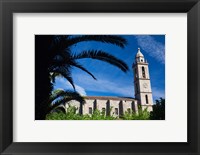 France, Corsica, Sartene, Eglise Ste-Marie church Fine Art Print