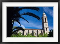 France, Corsica, Sartene, Eglise Ste-Marie church Fine Art Print