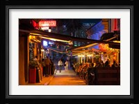 Ile Rousse Cafes Fine Art Print