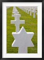American Cemetery and Memorial, Normandy Fine Art Print