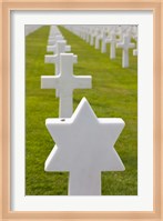 American Cemetery and Memorial, Normandy Fine Art Print