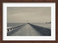 West Jetty in The Port of Calais Fine Art Print