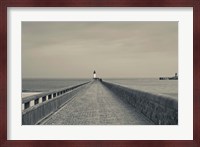 West Jetty in The Port of Calais Fine Art Print