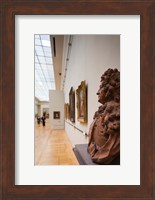 17th century bust, Palais de Beaux-Arts, Lille, France Fine Art Print