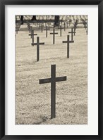 Neuville St-Vaast, WWI German military cemetery, Pas de Calais, France Fine Art Print