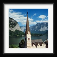 Spire of Hallstatt Church Fine Art Print