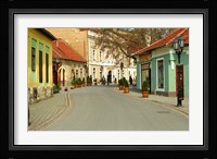 Main Street, Tokaj, Hungary Fine Art Print