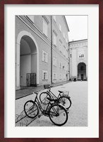 Bicycles in the Domplatz Fine Art Print