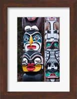First Nation Totems Fine Art Print