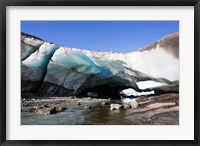 Ice Cave in the Glacier of Schlatenkees Fine Art Print
