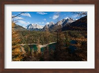Wettertein and Mieminger Mountains Fine Art Print