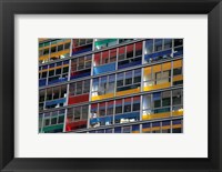 Colorful Windows near Lille Station Fine Art Print