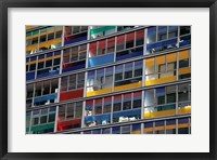 Colorful Windows near Lille Station Fine Art Print