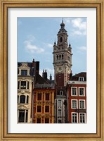 Lille Architecture and Bell Tower Fine Art Print