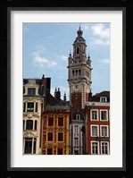 Lille Architecture and Bell Tower Fine Art Print