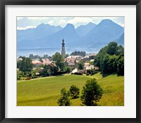 Lake St Wolfgang, Austria Fine Art Print