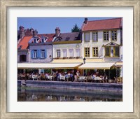 Amiens Built on Waterways and Canals, France Fine Art Print