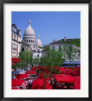 Place Du Tertre, Montmartre, Paris, France Fine Art Print