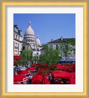 Place Du Tertre, Montmartre, Paris, France Fine Art Print