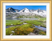 Reichenspitz Mountains and Lake Gerlos Fine Art Print