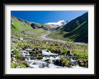 Valley Wildgerlos with Mt Reichenspitze Framed Print